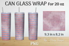 PATRIOTIC Tumbler Wrap Sublimation, 20 oz Patriotic Tumbler Product Image 5