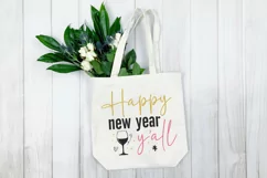 Happy new year y'all SVG, Happy New Year SVG Product Image 3