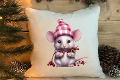Pink Tis The Season Christmas Sublimation, Christmas Clipart Product Image 4
