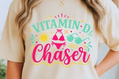 Vitamin D Chaser Svg, Funny Summer Beach Svg, Beach Life Svg Product Image 6