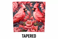 3D Cardinal Bird Tumbler Sublimation Wrap | 3D Tumbler Wrap Product Image 3