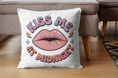 Disco Dreams &amp; Midnight Cheers Retro New Year Quote PNG Pack Product Image 4