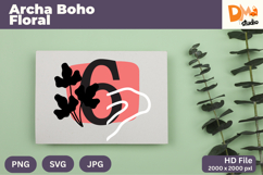 Archa Boho Floral Monogram Product Image 1