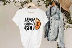 I love Basketball svg, Basketball svg Product Image 3