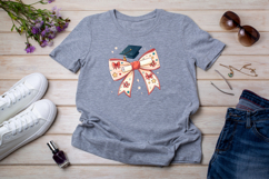 Graduation Mama Coquette Bow Clipart, graduation mama bow Product Image 4