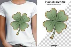 Lucky Patrick clipart png design for T-shirts Product Image 4