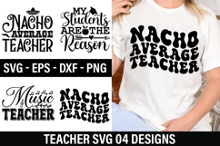 Teacher SVG Design - My Students Are The Reason Product Image 1