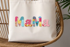 Vol. 22 Patchwork Fabric Mama - PNG Product Image 4
