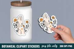 Botanical Clipart Sticker, Product Image 1