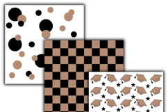 Graduation 2026 brown digital papers Product Image 3