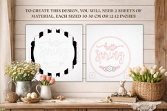 Spring Wall Signs Laser Cut Bundle | Wall Decor | SVG Product Image 4