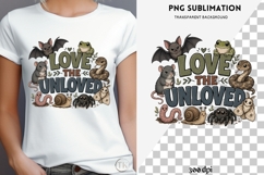 Unloved animals png design for T-shirts Product Image 4