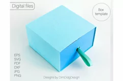 Box template svg Favor box svg Party favor boxes Gift box Product Image 7