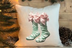 Pastel Christmas Shublimation Clipart, Pastel Christmas Clip Product Image 4