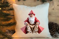 Christmas Origami Style Sublimation, Christmas PNG Product Image 4