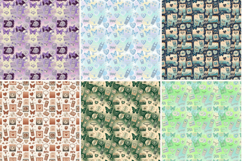 Retro 90s Heartbreaker Digital Paper,Y2K Seamless Pattern Product Image 4