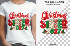 Family Christmas png design for T-shirts Product Image 4
