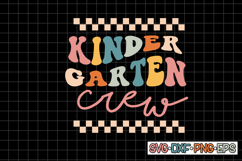 Kinder garten crew SVG Design, Back to school Product Image 1