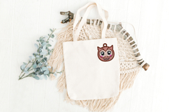 Cute Owl Keychain Embroidery Design Product Image 5