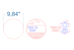Halloween Ghost SVG laser cut files for Glowforge Product Image 4