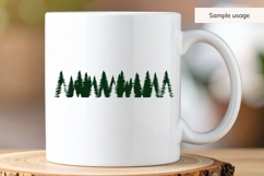 Evergreen Forest Trees SVG Product Image 4
