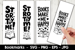 Happy Books Bookmark Sublimation Product Image 1