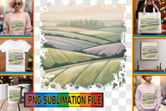 Elegant TSHIRT PNG Art, Spring Product Image 1