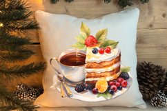 Christmas Dessert Clipart Sublimation, Christmas Dessert Product Image 4