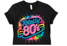 Totally 80&#039;s Svg | Svg Files for Cricut | Shirt Svg Product Image 3