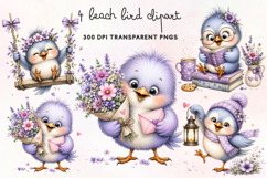 Beach Bird Clipart PNG Product Image 1