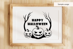Happy Halloween Sign SVG Product Image 4