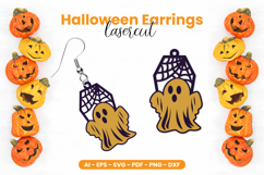 Halloween Earrings Lasercut Product Image 1