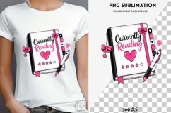 Book besties png design for T-shirts Product Image 4