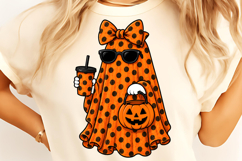 Spooky Ghost Friends Halloween PNG, Halloween PNG, Boo PNG Product Image 1