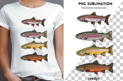 Fishing png design for T-shirts Product Image 4