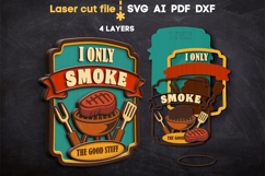 Father&#039;s Day Grill Bundle SVG laser cut files for Glowforge Product Image 4