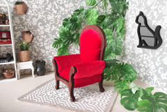 Tiny dollhouse cat shelf digital file download miniature box Product Image 3