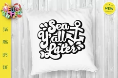 Sea Y'all Later Svg, Summer Svg, Sea Svg Product Image 4