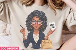 Black Boss Lady Sublimation Bundle PNG Product Image 5