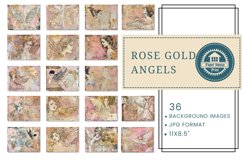 Whimsical Angels Journaling Digital Paper Product Image 4