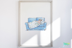 Blue Christmas Clipart Product Image 2