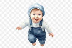 Blue Pastel Nursery Sublimation Clipart Product Image 2