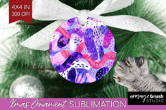 Brush Stroke Ornament PNG - Abstract PNG Sublimation Product Image 1