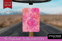 Brush Stroke Air Freshener PNG - Abstract PNG Sublimation Product Image 1