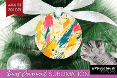 Brush Stroke Ornament PNG - Abstract PNG Sublimation Product Image 1