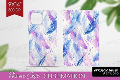 Brush Stroke Phone Case PNG - Abstract Case PNG Sublimation Product Image 1