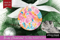Brush Stroke Ornament PNG - Abstract PNG Sublimation Product Image 1