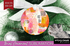 Brush Stroke Ornament PNG - Abstract PNG Sublimation Product Image 1