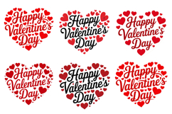 Happy Valentine’s Day Love Heart Png Product Image 1