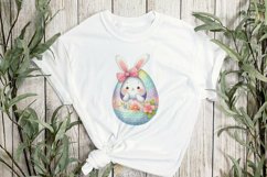 Bunny Peeking Sublimation Clipart Product Image 2